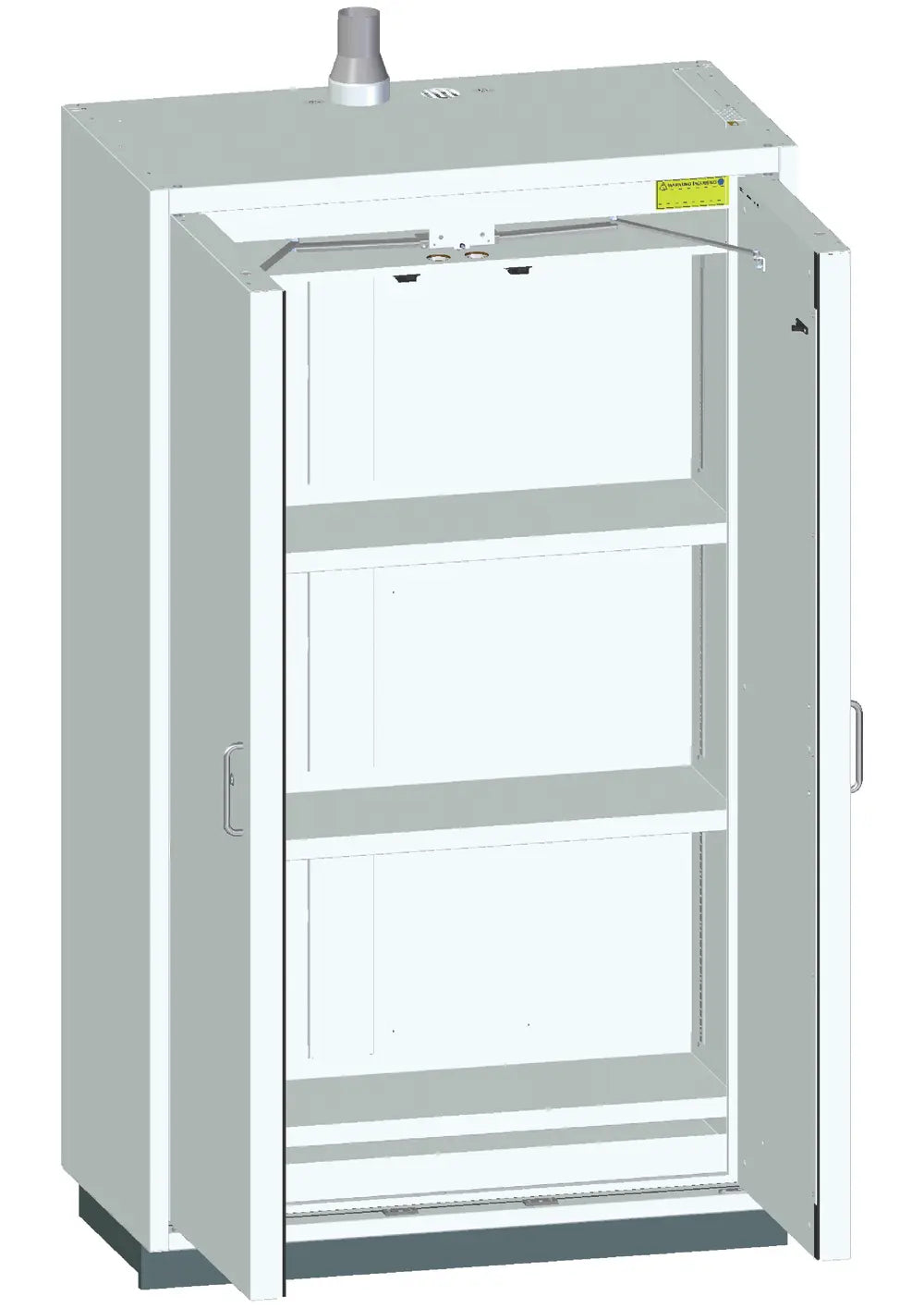 Szafa ognioodporna Topserw SAFE-30 XL, 3 półki, drzwi CLA szare, BASIC, 30 min