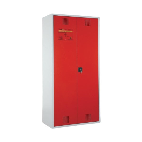 Szafa zabezpieczająca (trujące) Topserw MODUS L, 2-drzwiowa CLA, czerwone, 3 półki, CHS 950
