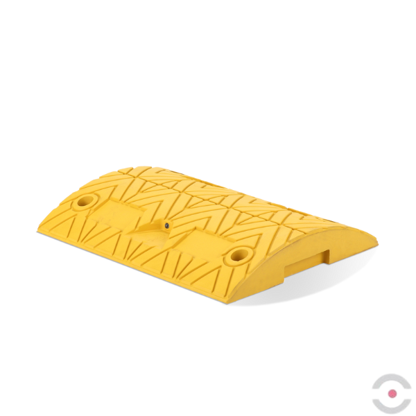 Próg zwalniający 75 mm, element środkowy, żółty
