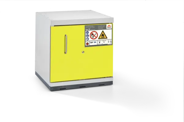 Szafa ognioodporna Topserw UNDER-90 S, 1 taca wysuwana, drzwi CLA żółte, UTS, 90 min