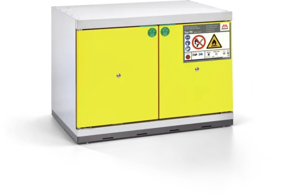 Szafa ognioodporna Topserw UNDER-90 M, 1 taca, 1 komora, drzwi PSH żółte, UTS, 90 min