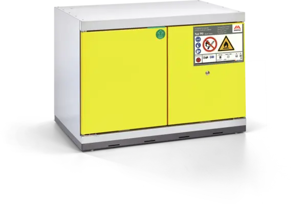 Szafa ognioodporna Topserw UNDER-90 M, 1 taca wysuwana, drzwi PSH/O żółte, UTS, 90 min