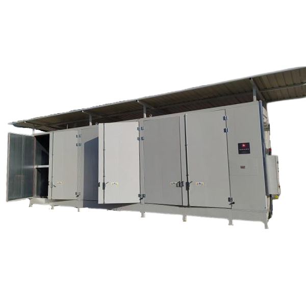 Komora (szafa) grzewcza Amarc, 3 strefy grzewcze, 8+8+8*200 l/2+2+2 IBC, 2 poziomy, ogrzewanie elektryczne, 100°C