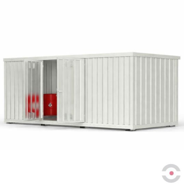Magazyn chemiczny nieizolowany Topserw, SLH 6*3, S*G*W 6075*2875*2385 mm, 2*1400 l, jednomodułowy