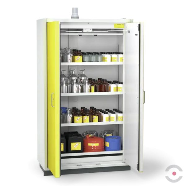 Szafa ognioodporna Topserw SAFE-90 XL, 4 półki, drzwi CLA żółte, CLASSIC, 90 min