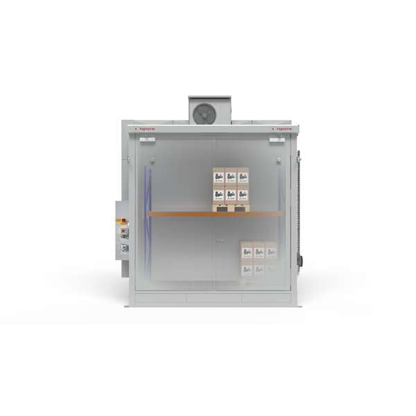 Magazyn ognioodporny Topserw BATTERY, REI120, 2 poziomy/1 segment, S*G*W 3400*1800*3500, 1*1000 l, 1*drzwi dwuskrzydłowe