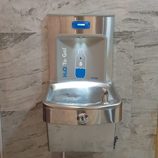 Stacja wody pitnej Zdrojownia A171-BF12-BCD, źródełko/dystrybutor, sensor, licznik