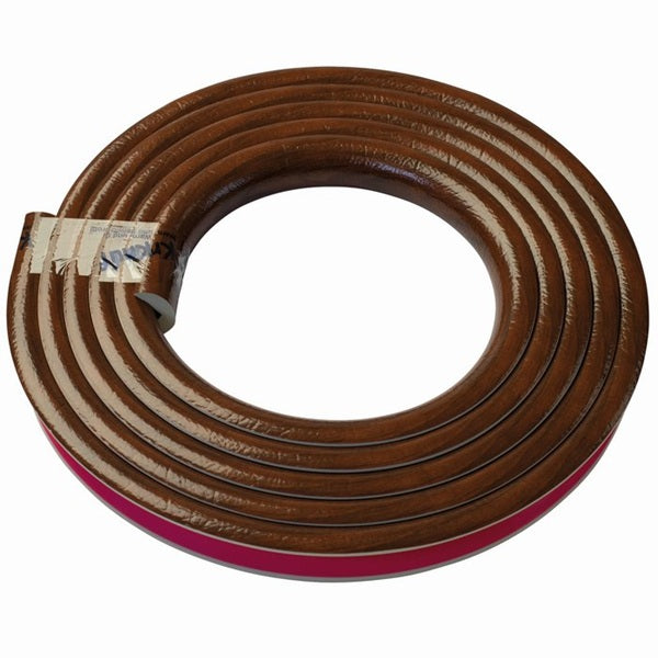 Elastyczny profil ostrzegawczo-ochronny Knuffi, typ A, drewno wiśnia, 5000 mm