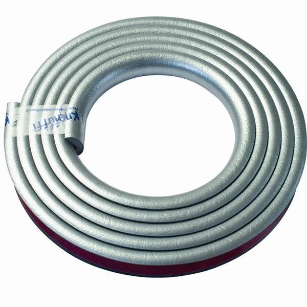 Elastyczny profil ostrzegawczo-ochronny Knuffi, typ A, srebrny, 1000 mm