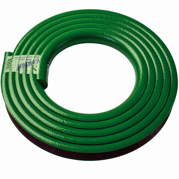 Elastyczny profil ostrzegawczo-ochronny Knuffi, typ A, zielony, 1000 mm