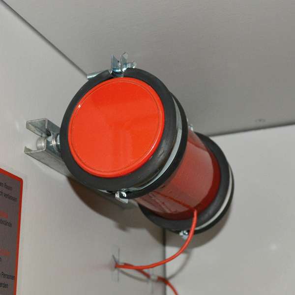 Szafa ognioodporna Topserw BATT-90 XL, ładowanie baterii, 4 półki, 20 gniazd, SAFE PRO GGA, 90 min