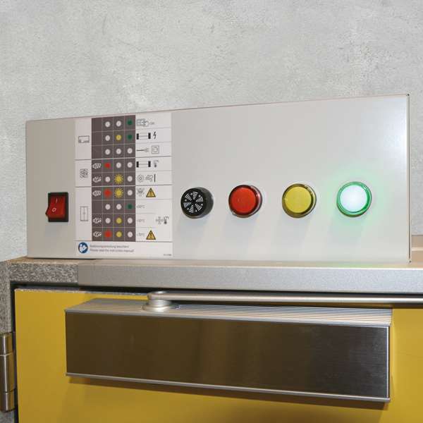 Szafa ognioodporna Topserw BATT-90 XL, ładowanie baterii, 4 półki, 20 gniazd, SAFE PRO GGA, 90 min