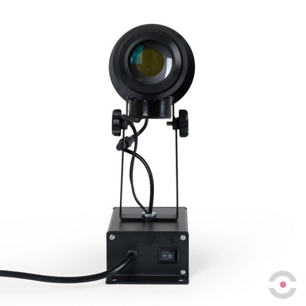 Projektor przemysłowy LED GOBO, 50W, optyka 18°, wewnętrzny, obrotowy, IP20