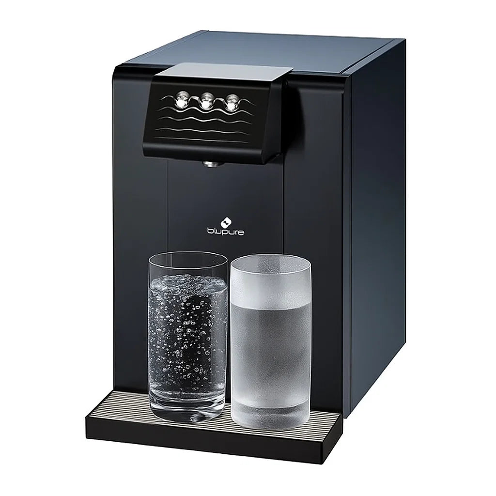 Dystrybutor wody pitnej Zdrojownia BLUSoda Black 45 Fizz, woda chłodzona, gazowana