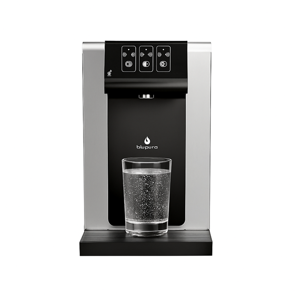 Dystrybutor wody pitnej Zdrojownia BLUSoda Touch Free 30 Fizz, woda gazowana, chłodzona