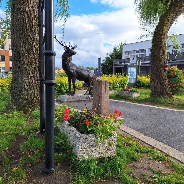 Zdrój wody pitnej Zdrojownia DF-38, postumentowy, wibrobeton, 1*misa