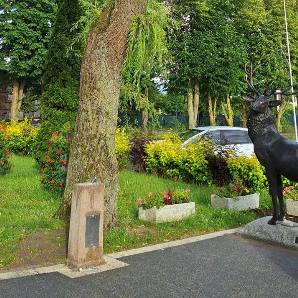 Zdrój wody pitnej Zdrojownia DF-38, postumentowy, wibrobeton, 1*misa