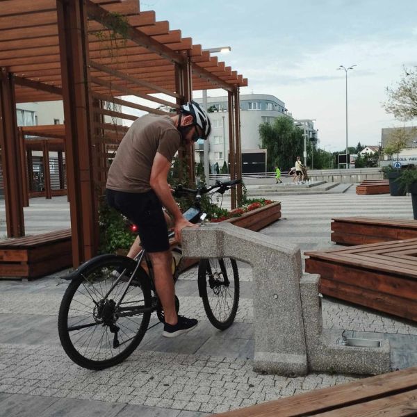 Zdrój wody pitnej Zdrojownia DFBF-36-PF, wibrobeton, 1*misa, poidełko