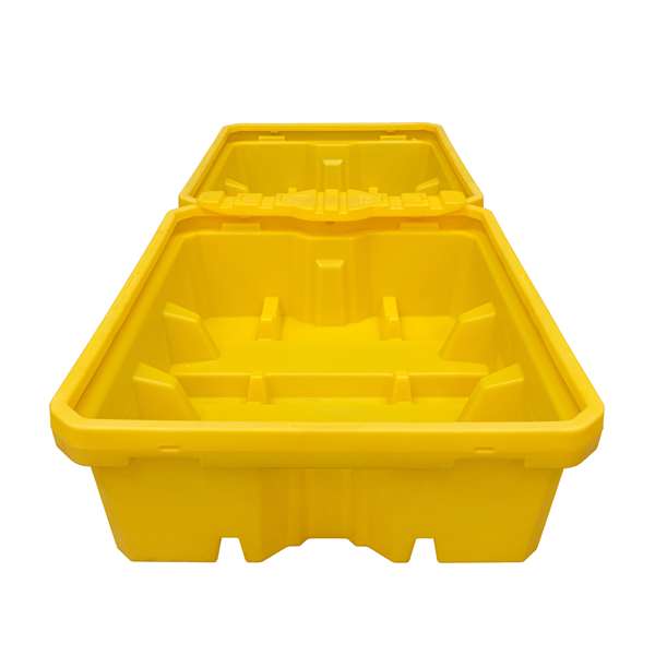 Wanna wychwytowa polietylenowa Topserw 3,3 m, 1100 l, regałowa, bez kratownicy, żółty, MEGA