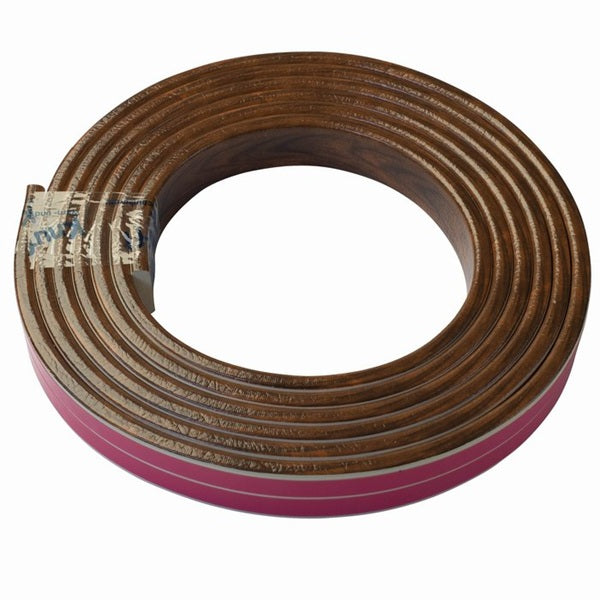 Elastyczny profil ostrzegawczo-ochronny Knuffi, typ F, drewno wiśnia, 1000 mm