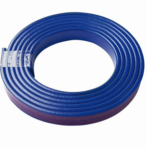 Elastyczny profil ostrzegawczo-ochronny Knuffi, typ F, niebieski, 1000 mm