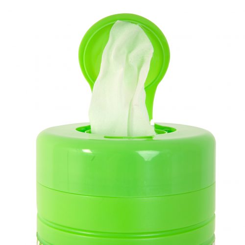 Ściereczka czyszcząca, nawilżona DIRTEEZE Glass and Plastic, 25*20 cm, tuba dozująca, 80 szt.