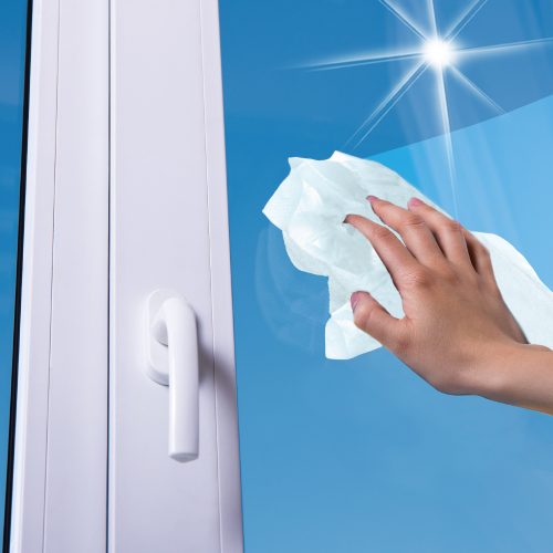 Ściereczka czyszcząca, nawilżona DIRTEEZE Glass and Plastic, 25*20 cm, saszetka (2 szt), 50*2 szt.