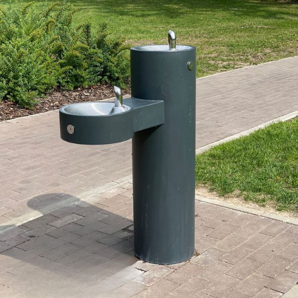 Zdrój wody pitnej Zdrojownia GRM, 2*misa okrągła