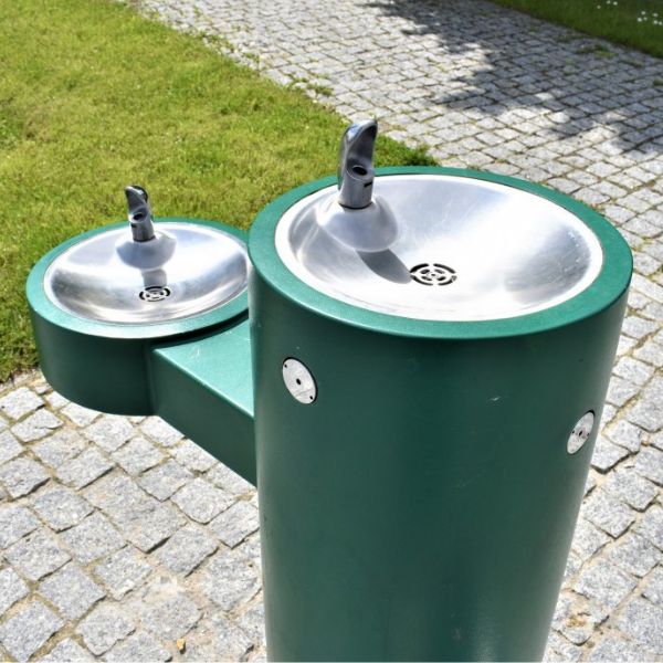 Zdrój wody pitnej Zdrojownia GRM, 2*misa okrągła