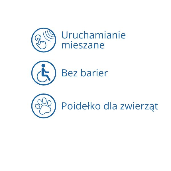 Stacja wody pitnej Zdrojownia GYM, źródełko, nalewak do butelek, sensor
