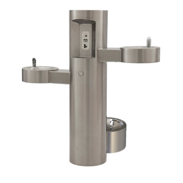 Stacja wody pitnej Zdrojownia GYQ-PF, 2*źródełko, nalewak do butelek, poidełko, sensor