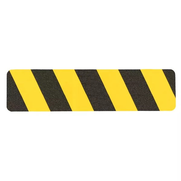 Taśma antypoślizgowa Hazard Warning, rolka, żółta/czarna, S*D 50 mm*18,3 m
