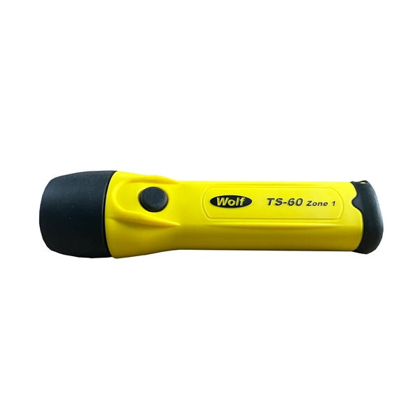 Latarka Ex ATEX Topserw WOLF TS-60 bateryjna, prosta, Zone ‘1’, ‘21’