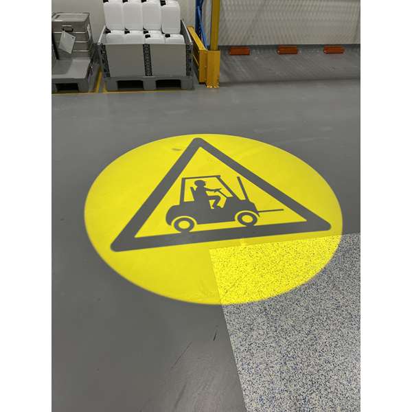 Projektor przemysłowy LED GOBO, 50W, optyka 18°, zewnętrzny, obrotowy, IP65