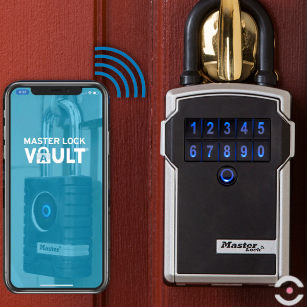 Przenośny schowek na kluczyk, otwierany systemem Bluetooth®