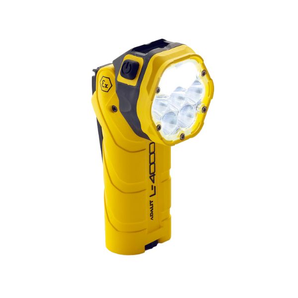 Latarka Ex ATEX Topserw ADALIT L-4000 akumulatorowa, ruchoma głowica, 7*LED, Zone ‘0’, ‘20’