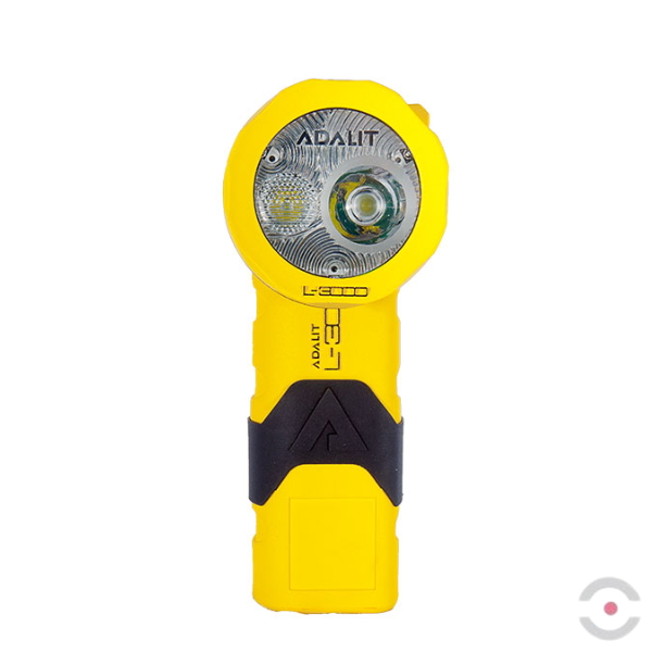 Latarka Ex ATEX Topserw ADALIT L-3000 akumulatorowa, ruchoma głowica, 2*LED, Zone ‘0’, ‘20’