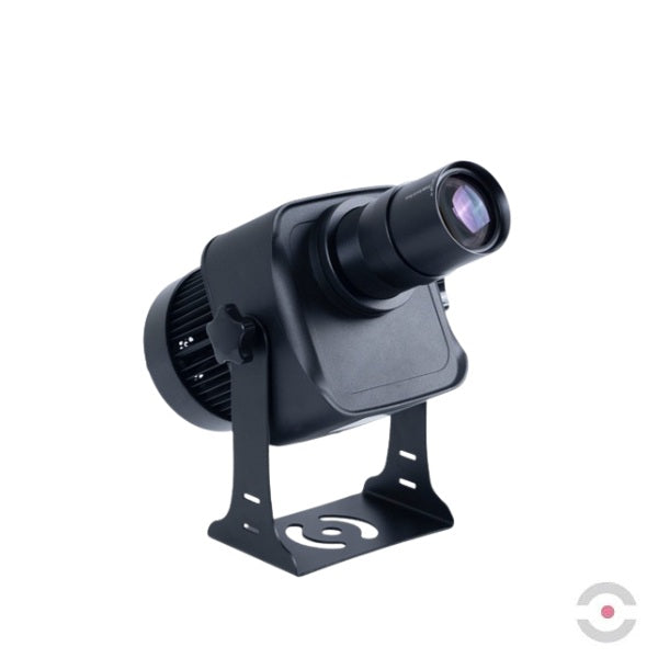 Projektor przemysłowy LED GOBO, 100W, optyka 13°, zewnętrzny, obrotowy, IP65