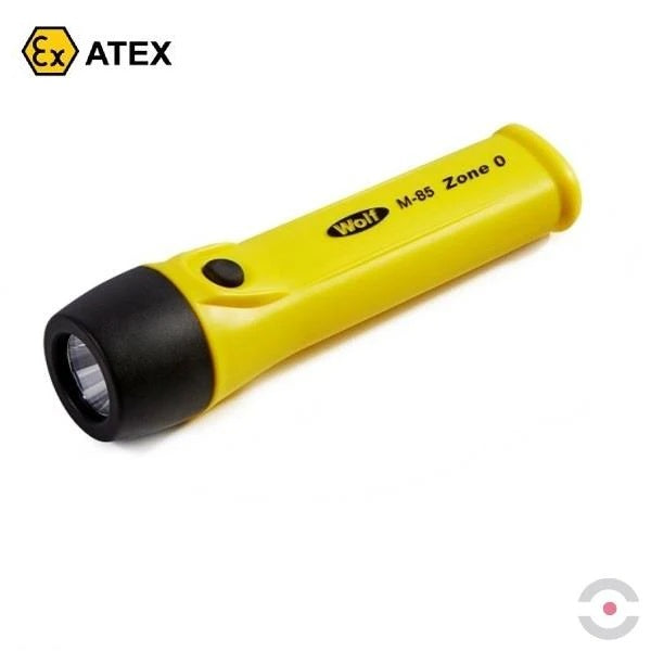 Latarka Ex ATEX Topserw WOLF, bateryjna, Midi, 1*LED, Zone `0`