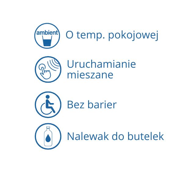 Stacja wody pitnej Zdrojownia A171-BF12, źródełko/dystrybutor, sensor