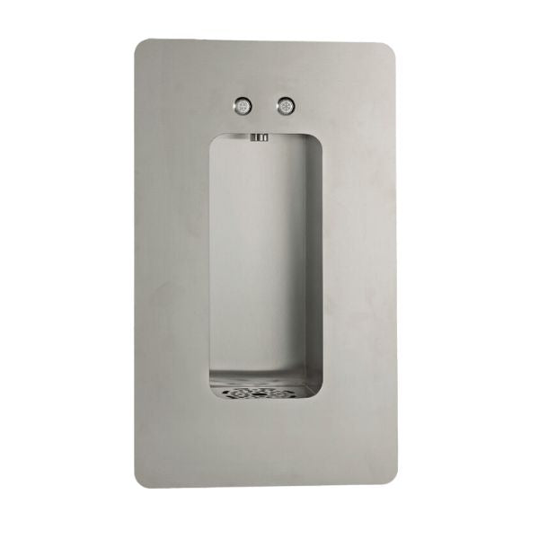 Dystrybutor wody pitnej Zdrojownia WALL INCASSO 2P COLD/FIZZ, wnękowy