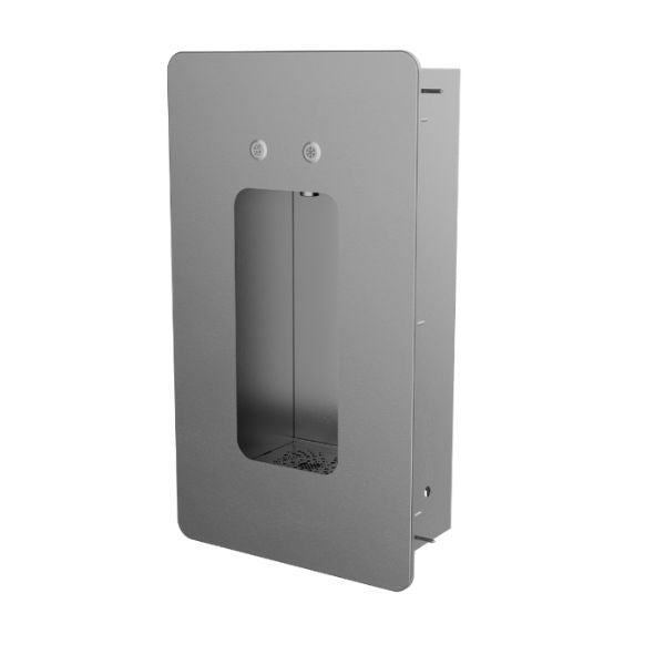 Dystrybutor wody pitnej Zdrojownia WALL INCASSO 2P COLD/FIZZ, wnękowy