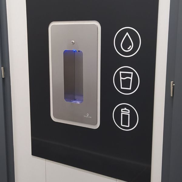 Dystrybutor wody pitnej Zdrojownia WALL INCASSO 1P COLD, wnękowy