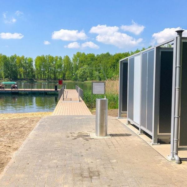 Zdrój wody pitnej Zdrojownia GRF, postumentowy, 1*misa okrągła