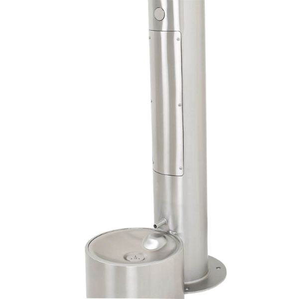 Stacja wody pitnej Zdrojownia M-OBF-PF, przycisk, sensor, poidełko