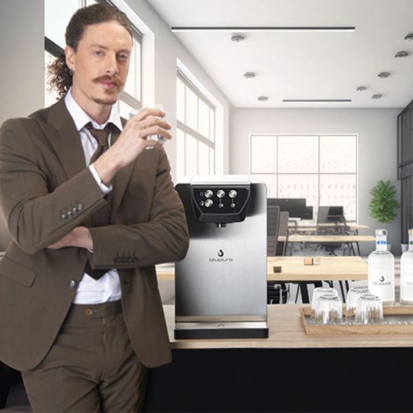 Dystrybutor wody pitnej Zdrojownia ROCK FIZZ, woda gazowana, chłodzona