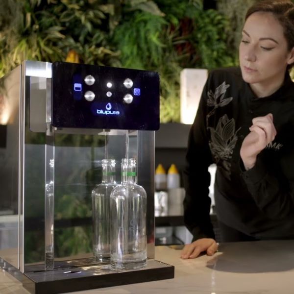 Dystrybutor wody pitnej Zdrojownia BLUBAR IT 80, stołowy, woda chłodzona