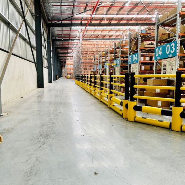 Elastyczna bariera podłogowa d-flexx MIKE, 500 mm