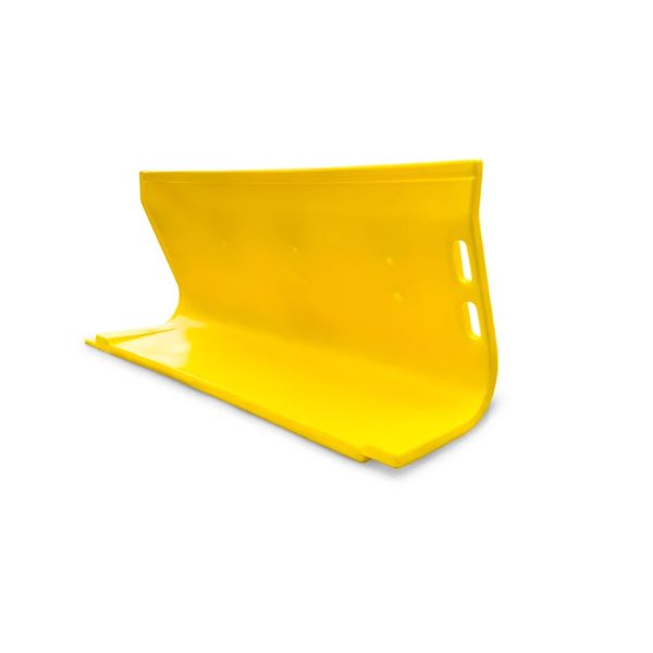 Zbiornik przeciwrozlewowy, modułowy Topserw, pokrywa ściany, żółty, WALL