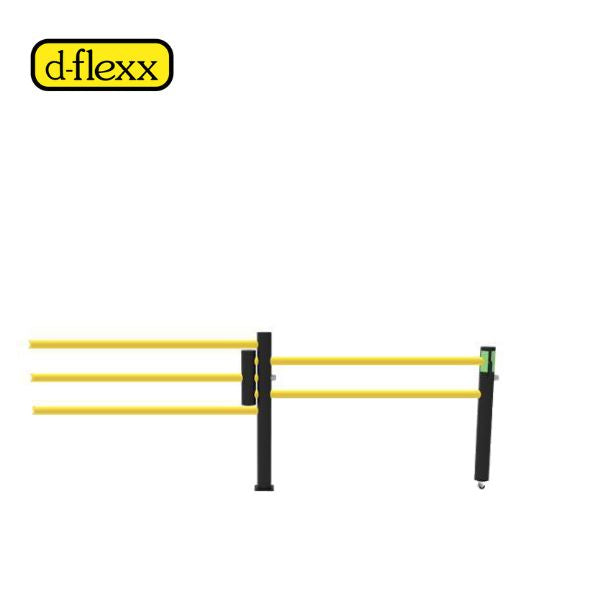 Bramka przesuwna, d-flexx OSKAR, system DELTA, 3 belki, S*1500 mm